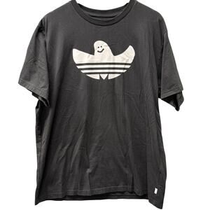 adidas Schmoo T-Shirt Mens XL Black Skateboarding Mark Gonzalez Shmoofoil Tee